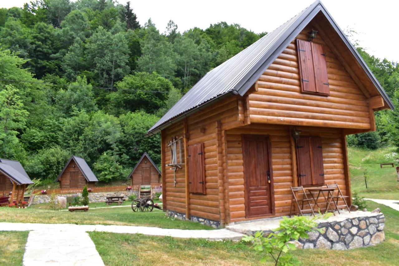 Gradine - Katun Kamp Villa Plav Cameră foto