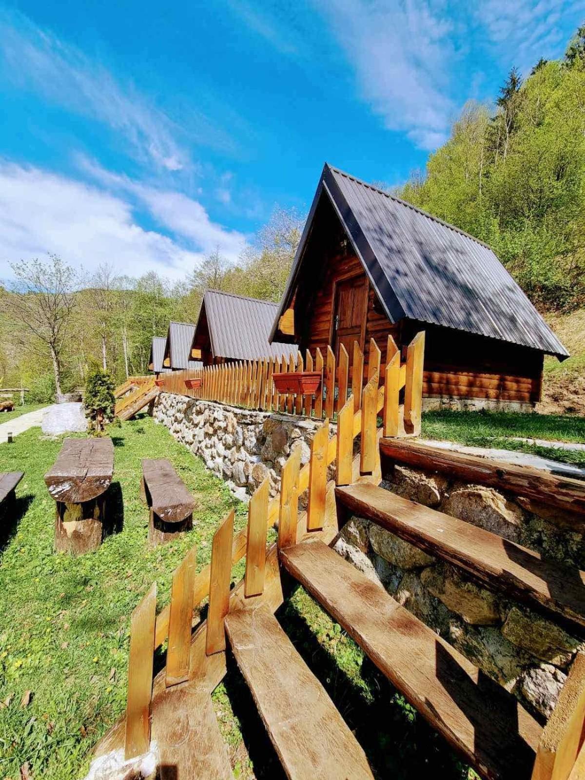 Gradine - Katun Kamp Villa Plav Cameră foto